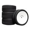 thumbnail image 1 of lionlar 4Pack Plastic Wheel Tires HPI RC Car Parts Replacement 6085, 1 of 5