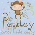 thumbnail image 2 of CafePress - Paisley..Sweet Little Monkey Infant Bodysuit - Baby Light Bodysuit, Size Newborn - 24 Months, 2 of 4