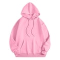 thumbnail image 4 of Chandail à Capuche Graphique pour Femmes, Chandail Oversize, Manches Longues, Décontracté, avec Poches, Fermeture Éclair, 4 of 6