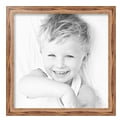thumbnail image 2 of ArtToFrames 16" x 16" Honey Picture Frame, 16x16 inch Brown Wood Poster Frame (WOM-4085), 2 Pack, 2 of 7