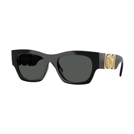 Versace VE 4479U Plastic Unisex Pillow Sunglasses Black 52mm Adult