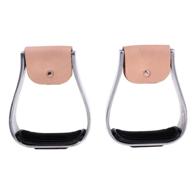 Almencla 1 Pair Adult Aluminum s Equestrian Horse Riding Gear Anti Skid Treads