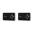 thumbnail image 3 of 2set 2.2 Inch DVR Dash Camera Full 1080P Loop Recording Motion Detection Drive Recorder Wide Angle Night Vision Dashcam,2 x host 2 x car charging line 2 x bracket 2 x Chinese and English manual,black, 3 of 5