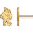 thumbnail image 1 of 10K Yellow Gold 10Ky Logoart Iowa State University Small Post Earrings (12 X 8) Made In United States 1y022ias, 1 of 5