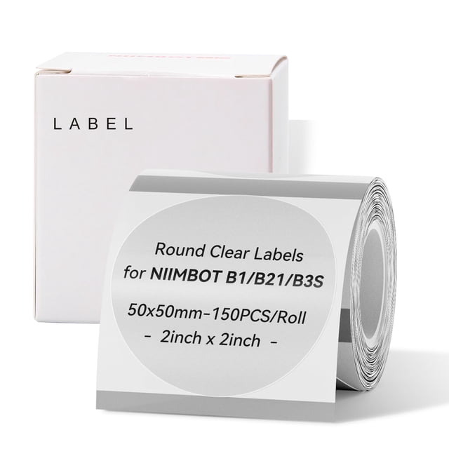 Etiquetas térmicas NIIMBOT B1/B21/B3S/K3 50x50 mm 1 rollo 150