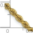 thumbnail image 5 of 14K Yellow Gold Jbsp's 2.75mm Solid Regular Rope Chain (18 X 2.75) Made In Peru 7228-18, 5 of 5