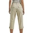 thumbnail image 5 of Besolor Womens Cargo Capris Pants High Waisted Rolled Hem Summer Casual Hiking Outdoor Cropped Trousers with Pockets, 5 of 7