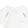 thumbnail image 5 of ITSAME Girls Athletic Shirts, Mesh Quick-Dry Crewneck Short Sleeve Tops Summer Sport T-Shirts White Size 6-7, 5 of 6
