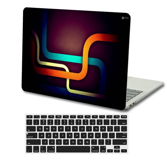 KSK KAISHEK Hard Protective Shell Case Cover Only for Newest MacBook Pro 15 inchs( Touch Bar, 2019-2016) + Black Keyboard Cover Model A1707/A1990 Colorful B 129