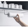 thumbnail image 5 of Gancho sin costuras para baño, sin perforaciones, colgador resistente y duradero, baño con gran capacidad de carga, cocina, estante multifunción, pared de almacenamiento y acabado, autoadhesivo, 2 paq, 5 of 5
