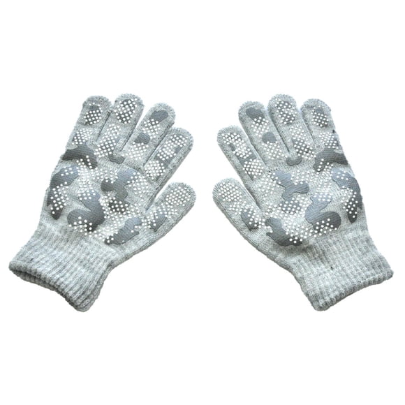Minnieouse 1 par de guantes de invierno para niños, guantes para niños, cubiertas de dedos artesanales de punto cómodas con patrón de Type3 NO3
