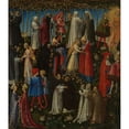 thumbnail image 3 of Giovanni di Paolo 12x14 Black Modern Framed Museum Art Print Titled - Paradise (1445), 3 of 5
