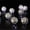 White, variant on Metal Ball String Lights, Indoor Grobe Ball String Lights 5m 50LED Indoor Outdoor Fairy Globe Lights USB
