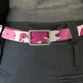 thumbnail image 5 of OULII Cinturón Ocidental Con Estampado De Vaca Multicolor Para Complemento De Casual, 5 of 5