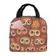 thumbnail image 1 of Disketp Brown Owl Bolsa Térmica para Almuerzo para Hombre y Mujer, Ideal para Trabajo, Senderismo y Picnic, 1 of 8