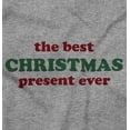 thumbnail image 2 of The Best Christmas Present Ever Romper Boys or Girls Infant Baby Brisco Brands 12M, 2 of 6