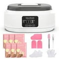 thumbnail image 3 of EasyinBeauty Paraffin Wax Machine for Hands and Feet, 3000ml Touchscreen Warmer with 6 Lemon Wax Packs, 3 of 11