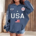thumbnail image 4 of LWNYDPLSD Baggy Hoodies for Girls Print Cute Aesthetics Vintage Hooded Sweatshirts Kids Drop Shoulder Long Sleeves Hooded Pullover Loose Fit Comfortable Clothes for Teens, 4 of 4