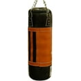 thumbnail image 2 of Leather Heavy Bag for Boxing, MMA, Muay Thai – Triple Stitched, Durable, Ideal for Strength Training, Punching, Kicking, Aerobic Workout, 6ft, Unfilled, 2 of 5