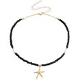 thumbnail image 1 of HSHDLDF Collier Coquillage Puka pour Femmes Hommes Collier Surfeur Coquillage Cordon Collier Collier Ras du Cou Perles Colorées Collier Ajustable Été Boho Hawaii Boucle Perle Collier Bijoux Coquillage Naturel, 1 of 6