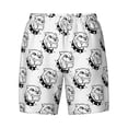 thumbnail image 4 of Lsque Mens Swim Trunks Cool Dog Pattern - Bathing Suit Compression Liner - Beach Swim Shorts Swimwear - (S-3XL) - Stretch Quick Dry -Small, 4 of 9