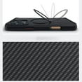 thumbnail image 2 of for iPhone 16 Case Heavy Duty Protection Cover Carbon Fiber Design, Ring Compatible with Magsafe Kickstand Magnetic Built in Stand Rugged Phone Case for iPhone 16, Black, 2 of 7