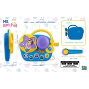 Ms. Rachel Karaoke Microphone Sing-Along Musical Boombox, Child Electronic Learning Systems for 18+ Months