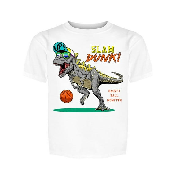 Dinosaur Basketball Slam Tee Men's -Image by Shutterstock