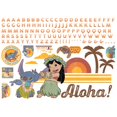 thumbnail image 1 of Adhesivos de pared Disney Lilo y Stitch Giant con alfabeto, 1 of 4