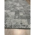 thumbnail image 5 of EORC KC40103GY5X8 5 x 8 ft. Modern Transitional Hand Tufted Wool Area Rug, Multi Color & Grey, 5 of 5