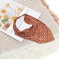 thumbnail image 6 of Unique Bargains Women's 1pc Stylish Ditsy Floral Headwrap 9.25''x8.86'' Orange Red, 6 of 6