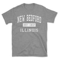 thumbnail image 1 of New Bedford Illinois Classic Established Men's Cotton T-Shirt, 1 of 1