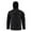 Black-O9, variant on Men's Softshell Zip Up Jacket Windproof & Waterproof Hooded Running Jacket 2025 Fall Hooded Raincoat with Pockets Long Sleeve Softshell for Hiking,Black M