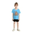 thumbnail image 4 of Trendfront Girls Capybara Graphic Tee Crewneck Short Sleeve Cute Animal Print Shirt Summer Casual Playwear T-Shirt Everyday Fashion Tops, 4 of 4