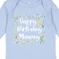 thumbnail image 4 of Inktastic Happy Birthday Mommy Boys or Girls Long Sleeve Baby Bodysuit, 4 of 5