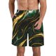 thumbnail image 1 of Fotbe Green Marble Trajes de Baño Estampados para Hombre, Shorts de Verano de Secado Rápido, Ropa de Playa, Bañadores-Small, 1 of 6