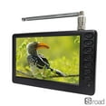 thumbnail image 4 of 5 Inch Portable Digital TV With ATSC Tuner - Small LCD TV For Car & Home, Supports DVB-T2/ISDB-T, Built-in Battery, With Remote, Antenna For Indoor Outdoor Use, 4 of 13