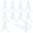 thumbnail image 4 of SHISUYAN Transparent Plastic Easel Stand for Card Display Rack Gaming Cards Holder Useful for Storage Use 10pcs, 4 of 8