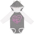 thumbnail image 3 of Inktastic I Love My Aunt and Uncle in Pink Chalk Heart Boys or Girls Long Sleeve Baby Bodysuit, 3 of 5