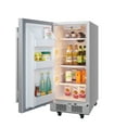 thumbnail image 6 of Avallon Afr152odlh 15" Wide 3.3 Cu. Ft. Outdoor Compact Refrigerator - Stainless Steel, 6 of 7