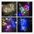 thumbnail image 2 of Lámpara de alambre de cobre Cadena de luces LED Cadena de luces LED Luz intermitente de tres funciones Luz decorativa para pastel Caja cuadrada pequeña, 2 of 4