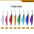 thumbnail image 2 of PANDARUS 50pcs Spin Vanes 2 inch /1.75inch Archery Arrow Vanes Fletches, 2 of 12
