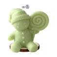 thumbnail image 2 of Rdausd Gingerbread Man Scented Candle, Christmas Soy Wax Figurine Candle, Holiday Aromatherapy Gift for Party Favor, Perfect Xmas Holiday Decor Gift for Family Friends, 2 of 4
