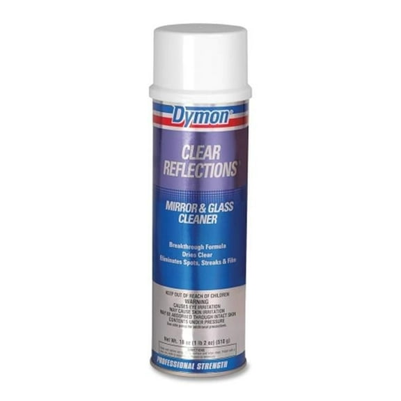 ITW Dymon  Aerosol Glass Cleaner, 20 oz, Residue- free