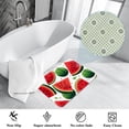 thumbnail image 3 of Watermelon Polyester Outdoor Carpet Office Mat Chair Mat Non-Slip Machine Washable, 3 of 6