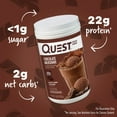 thumbnail image 4 of Quest Protein Powder, Chocolate Milkshake, 22g Protein, 1.6 lb., 25.6 oz, 4 of 9