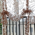 thumbnail image 3 of 1 x Romana de Jacquard Transparente Puede Usar para Decoración de 2 Café 100x160cm Zulema Cortina Romana Jacquard Transparente, 3 of 8