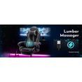 thumbnail image 3 of Leumius Gaming Chair,Ergonomic Office Computer Desk Chair with Footrest and Lumbar Support,360° Swivel Chairs for Office Home Gaming,Gray, 3 of 25