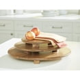thumbnail image 4 of Signature Design by Ashley Kaidler Tray Set (Set of 3), Brown, 4 of 6