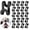 Black, variant on 20Pcs Triangles Clothes Hanger Connector Hooks Hanger Stacker, Plastic Mini Space Saving Heavy Duty Hanger Extender Clips for Organizer Closet Clothes Velvet
